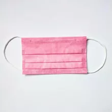 Rózsaszín szájmaszk csomagban, sebészeti szájmaszk, orvosi maszk, orvosi szájmaszk 1-50 db