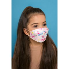   Gyerek ergonomikus FFP2 sellő maszk szájmaszk DOC NFW CE 0598