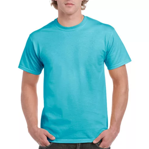 póló  Rövid ujjú Gildan Hammer Adult T-Shirt   Lagúna kék   urespolo.hu
