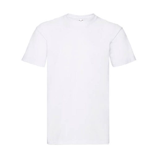 Uniszex póló  Rövid ujjú Fruit of the Loom Super Premium Tee   Fehér   urespolo.hu