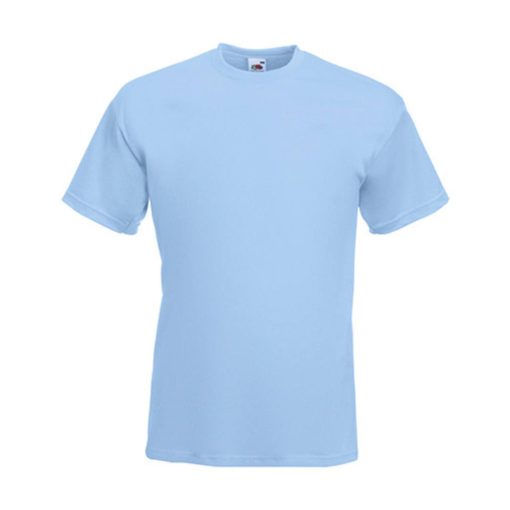 Uniszex póló  Rövid ujjú Fruit of the Loom Super Premium Tee   Fehér   urespolo.hu