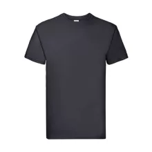 Uniszex póló  Rövid ujjú Fruit of the Loom Super Premium Tee   Mély sötétkék (navy)   ures