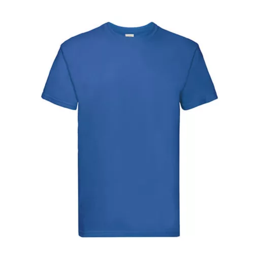 Uniszex póló  Rövid ujjú Fruit of the Loom Super Premium Tee   Királykék   urespolo.hu