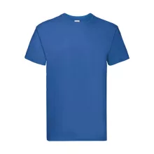 Uniszex póló  Rövid ujjú Fruit of the Loom Super Premium Tee   Királykék   urespolo.hu