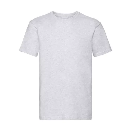 Uniszex póló  Rövid ujjú Fruit of the Loom Super Premium Tee   Hamuszürke   urespolo.hu