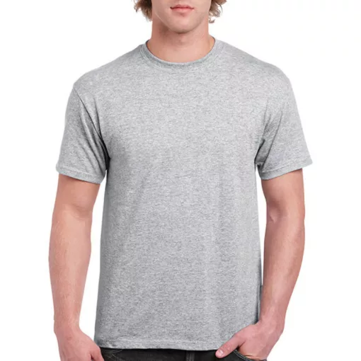 Uniszex póló  Rövid ujjú Gildan Ultra Cotton Adult T-Shirt   Sportszürke   urespolo.hu