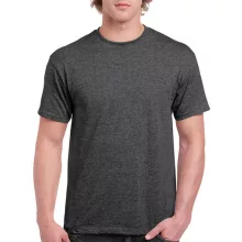 Uniszex póló  Rövid ujjú Gildan Ultra Cotton Adult T-Shirt - 2XL, Sötét heather szürke