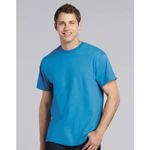 Uniszex póló  Rövid ujjú Gildan Ultra Cotton Adult T-Shirt   Kő kék   urespolo.hu