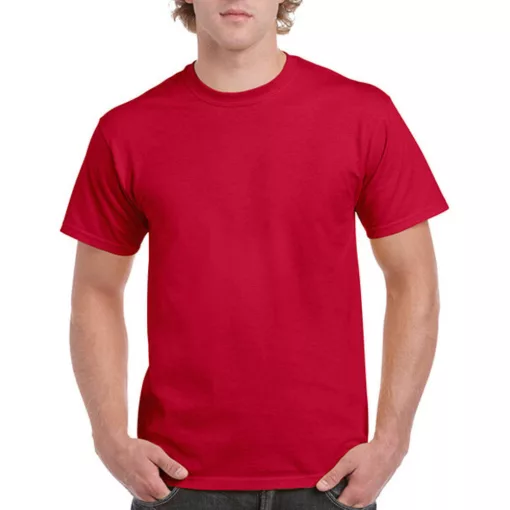 Uniszex póló  Rövid ujjú Gildan Ultra Cotton Adult T-Shirt   Meggypiros   urespolo.hu