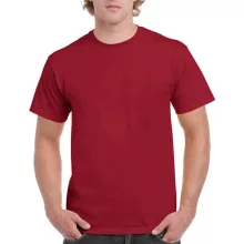 Uniszex póló  Rövid ujjú Gildan Ultra Cotton Adult T-Shirt - XL, Bíboros vörös