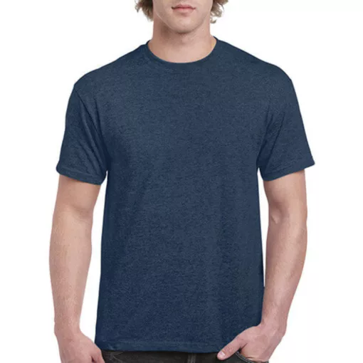 Uniszex póló  Rövid ujjú Gildan Ultra Cotton Adult T-Shirt   Heather bíbor   urespolo.hu