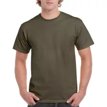 Uniszex póló  Rövid ujjú Gildan Ultra Cotton Adult T-Shirt - M, Oliva zöld