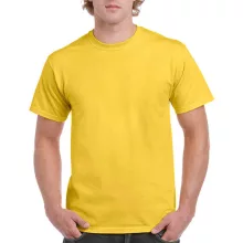 Uniszex póló  Rövid ujjú Gildan Ultra Cotton Adult T-Shirt - XL, Daisy (százszorszép sárga)