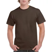 Uniszex póló  Rövid ujjú Gildan Ultra Cotton Adult T-Shirt   Sötét csokoládébarna   urespolo.hu
