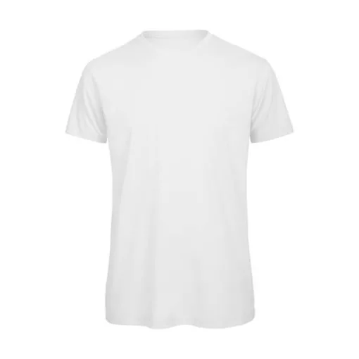 Férfi rövid ujjú póló B&C Inspire T/men T-Shirt -L, Fehér