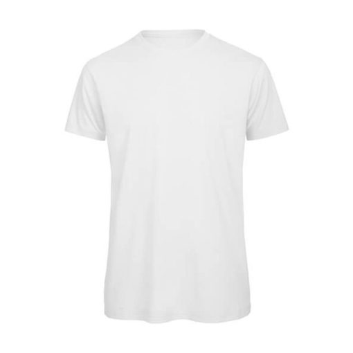 Férfi rövid ujjú póló B&C Inspire T/men T-Shirt -XL, Fehér