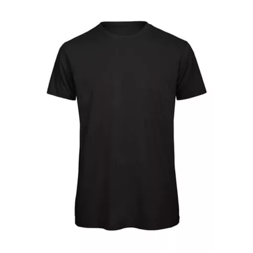 Férfi rövid ujjú póló B&C Inspire T/men T-Shirt -M, Fekete