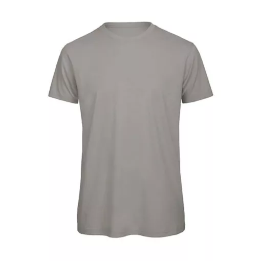 Férfi rövid ujjú póló B&C Inspire T/men T-Shirt -XL, Világos szürke