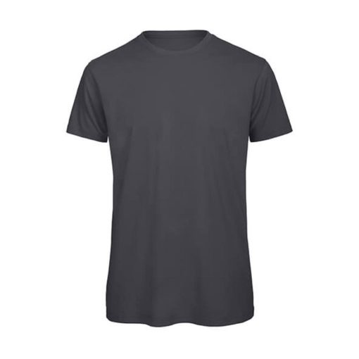 Férfi rövid ujjú póló B&C Inspire T/men T-Shirt -XL, Sötétszürke