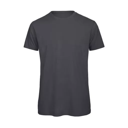 Férfi rövid ujjú póló B&C Inspire T/men T-Shirt -XL, Sötétszürke