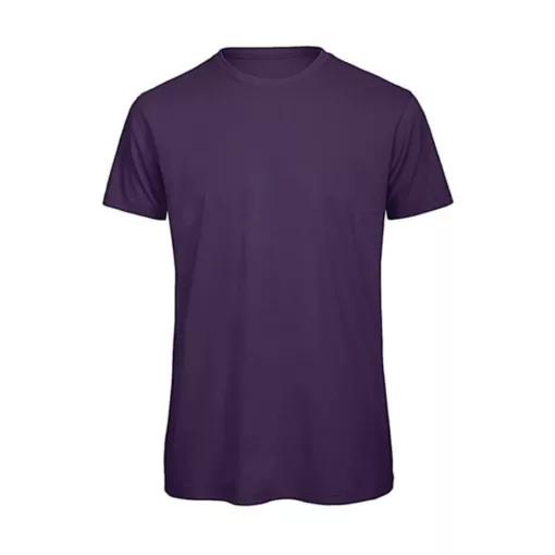 Férfi rövid ujjú póló B&C Inspire T/men T-Shirt -L, Városi lila