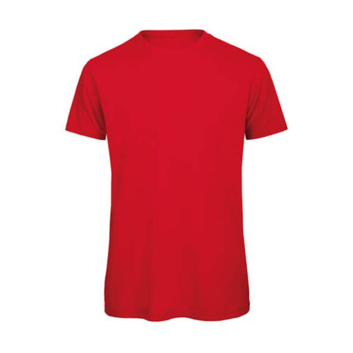 Férfi rövid ujjú póló B&C Inspire T/men T-Shirt -XL, Piros