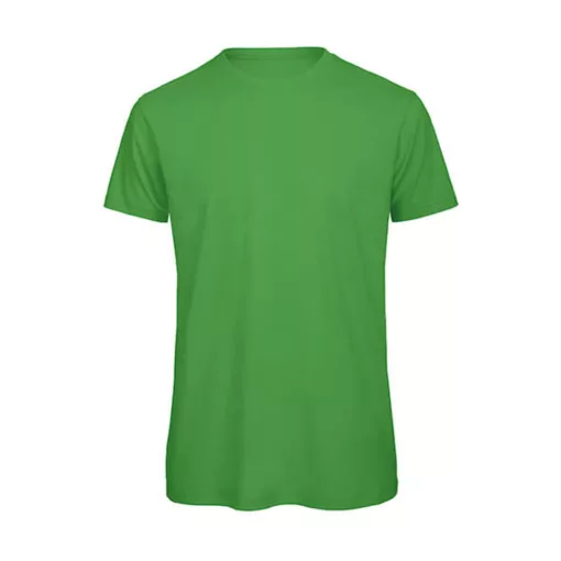 Férfi rövid ujjú póló B&C Inspire T/men T-Shirt -M, Igazi zöld