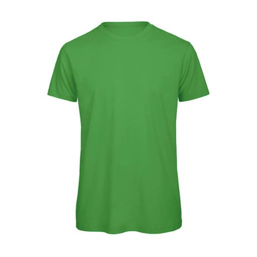 Férfi rövid ujjú póló B&C Inspire T/men T-Shirt -2XL, Igazi zöld