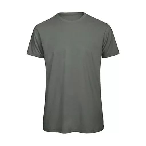 Férfi rövid ujjú póló B&C Inspire T/men T-Shirt -S, Millenáris khaki