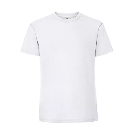 Férfi póló  Rövid ujjú Fruit of the Loom Ringspun Premium T   Fekete   urespolo.hu