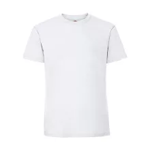 Férfi póló  Rövid ujjú Fruit of the Loom Ringspun Premium T   Heather szürke   urespolo.hu