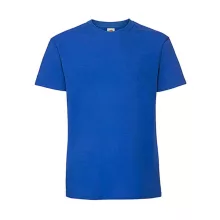 Férfi póló  Rövid ujjú Fruit of the Loom Ringspun Premium T   Királykék   urespolo.hu