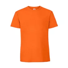 Férfi póló  Rövid ujjú Fruit of the Loom Ringspun Premium T   Narancssárga   urespolo.hu