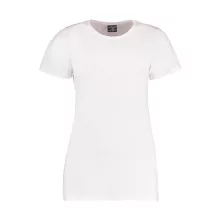 Női rövid ujjú felső Kustom Kit Women's Fashion Fit Superwash 60 Tee M, Fehér