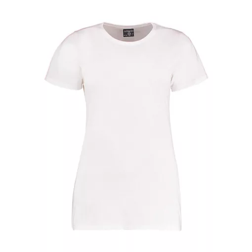 Női rövid ujjú felső Kustom Kit Women's Fashion Fit Superwash 60 Tee M, Fehér