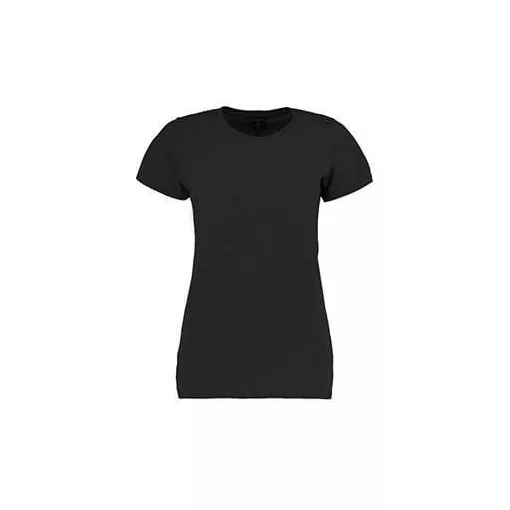 Női rövid ujjú felső Kustom Kit Women's Fashion Fit Superwash 60 Tee M, Sötétszürke marl