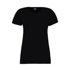 Női rövid ujjú felső Kustom Kit Women's Fashion Fit Superwash 60 Tee XS, Sötétkék (navy)