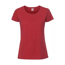 Női póló  Rövid ujjú Fruit of the Loom Lady-Fit Ringspun Premium T   Fehér   urespolo.hu