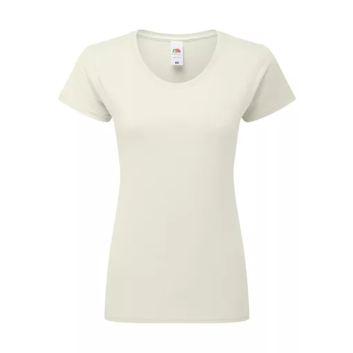 Fruit of the Loom Ladies' Iconic 195 Ringspun Premium T 61-424-0 Natural L