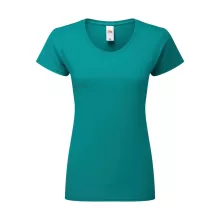 Fruit of the Loom Ladies' Iconic 195 Ringspun Premium T 61-424-0 Ocean Teal S