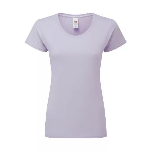 Fruit of the Loom Ladies' Iconic 195 Ringspun Premium T 61-424-0 Soft Lavender S