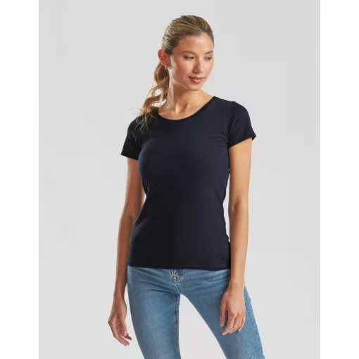 Fruit of the Loom Ladies' Iconic 195 Ringspun Premium T 61-424-0 Dark Plum S