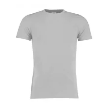 Férfi rövid ujjú póló Kustom Kit Fashion Fit Superwash 60 Tee XS, Világos szürke Marl