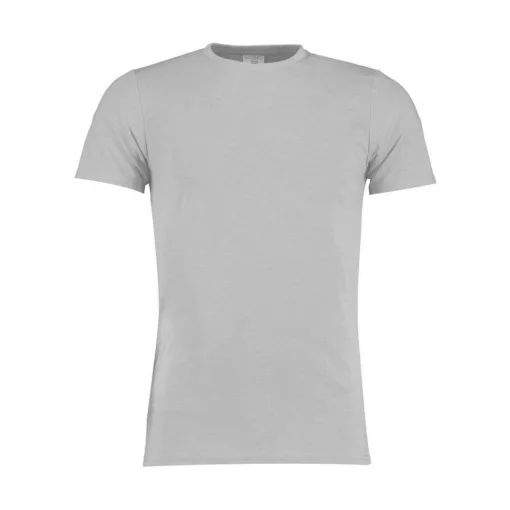 Férfi rövid ujjú póló Kustom Kit Fashion Fit Superwash 60 Tee XS, Világos szürke Marl