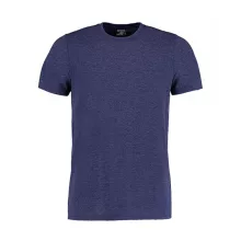 Férfi rövid ujjú póló Kustom Kit Fashion Fit Superwash 60 Tee XS, Denim Marl