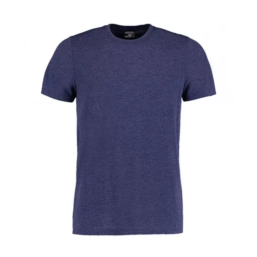 Férfi rövid ujjú póló Kustom Kit Fashion Fit Superwash 60 Tee XS, Denim Marl
