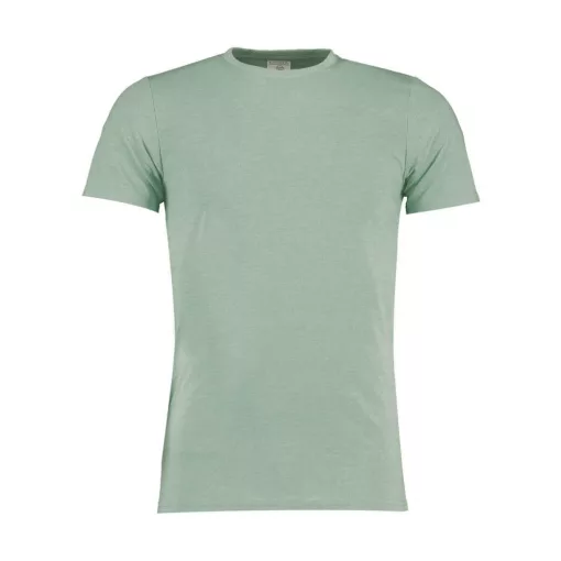 Férfi rövid ujjú póló Kustom Kit Fashion Fit Superwash 60 Tee XS, Sage Marl