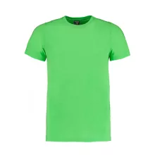 Férfi rövid ujjú póló Kustom Kit Fashion Fit Superwash 60 Tee XS, Lime zöld Marl