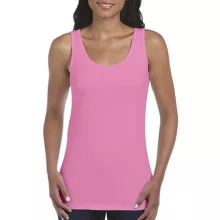 Női póló  Ujjatlan Gildan Gildan Ladies Softstyle Tank Top   Fehér   urespolo.hu