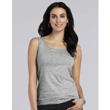 Női póló  Ujjatlan Gildan Gildan Ladies Softstyle Tank Top   Fekete   urespolo.hu